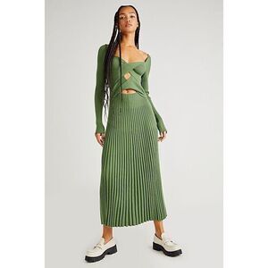 knee length dresses for ladies Sea Dreamer. Strappy Midi Dress – ELF